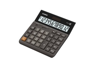 CALCOLATRICE DA TAVOLO DH-12BK 12cifre CASIO