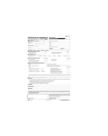 25 RAPPORTI CONTROLLO EFFICIENZA ENERG.T2 gruppi frigo 31x21cm snap3c E9092T2