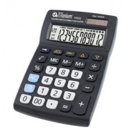 CALCOLATRICE DA TAVOLO 12 CIFRE 73032 TiTanium