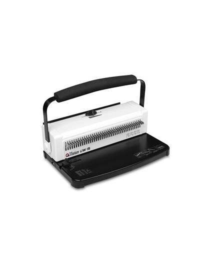RILEGATRICE MANUALE UW15 DORSO METALLICO 34 ANELLI 3:1 TiTanium