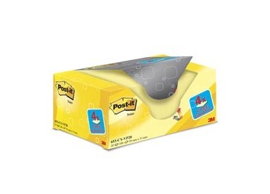 VALUE PACK 16+4 BLOCCO 100fg Post-it® Giallo Canary™ 38x51mm 72GR 653CY-VP20