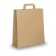 SCATOLA 250 SHOPPERS 36X12X41CM AVANA NEUTRO PIATTINA