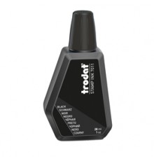 INCHIOSTRO NERO 28ml per TIMBRO IN GOMMA 7011 TRODAT
