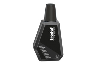 INCHIOSTRO NERO 28ml per TIMBRO IN GOMMA 7011 TRODAT
