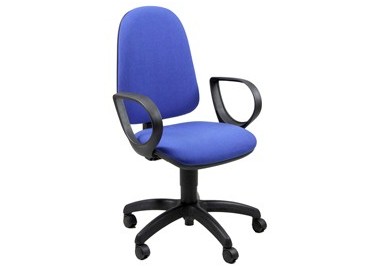 SEDIA OPERATIVA Jusb BLU C/BRACC.