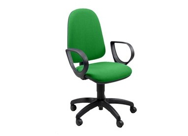 SEDIA OPERATIVA Jusb VERDE C/BRACC.