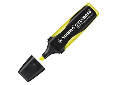 Evidenziatore STABILO® GREEN BOSS® 83recycled GIALLO