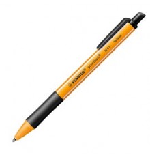 Penna a sfera a scatto POINTBALL® GREEN STABILO 0,5mm nero