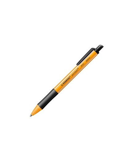 Penna a sfera a scatto POINTBALL® GREEN STABILO 0,5mm nero