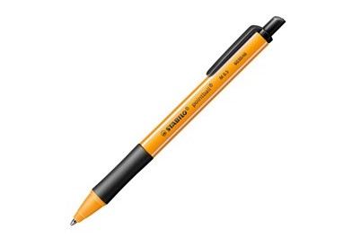 Penna a sfera a scatto POINTBALL® GREEN STABILO 0,5mm nero