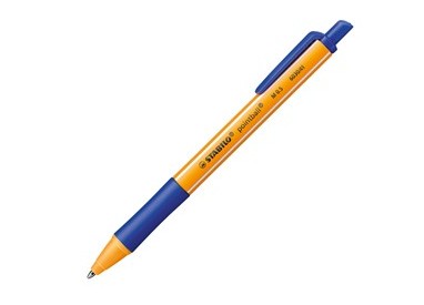 Penna a sfera a scatto POINTBALL® GREEN STABILO 0,5mm blu