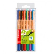 ASTUCCIO 6 Pennarello GREENPOINT® 0.8mm STABILO