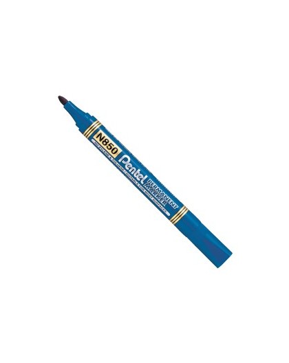 MARCATORE PERMANENTE N850 BLU PUNTA TONDA AMIKO PENTEL