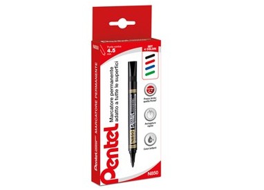 ASTUCCIO 4 MARCATORE PERMANENTE N850 PUNTA TONDA AMIKO PENTEL