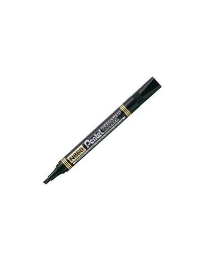 MARCATORE PERMANENTE N860 NERO PUNTA SCALPELLO AMIKO PENTEL
