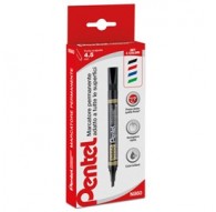 ASTUCCIO 4 MARCATORE PERMANENTE N860 PUNTA SCALPELLO AMIKO PENTEL