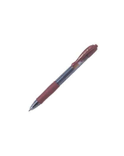 PENNA SFERA GEL SCATTO G-2 CARAMELLO 0.7MM PILOT