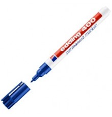 Marcatore permanente EDDING 400 punta conica blu