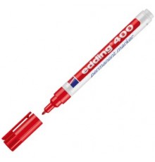 Marcatore permanente EDDING 400 punta conica rosso