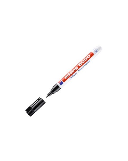Marcatore permanente EDDING 8000 FREEZER MARKER nero