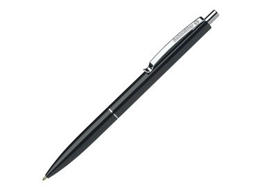Penna a sfera a scatto K15 punta media nero SCHNEIDER