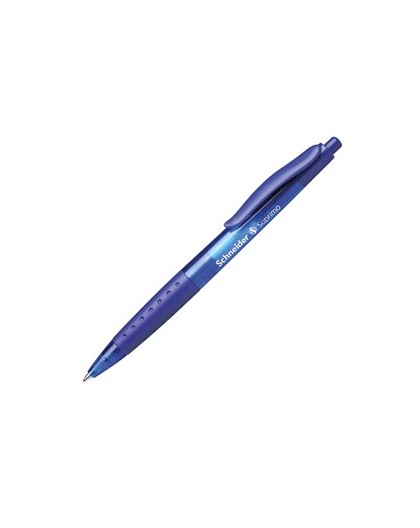 Penna a sfera a scatto SUPRIMO punta media blu SCHNEIDER