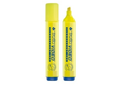 EVIDENZIATORE TRATTO VIDEO GIALLO