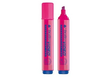 EVIDENZIATORE TRATTO VIDEO FUCSIA
