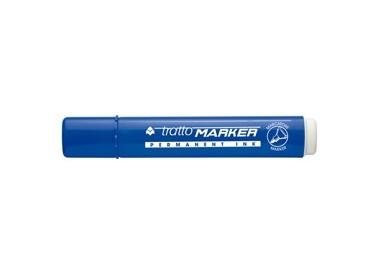 MARCATORE TRATTO MARKER BLU P.TONDA