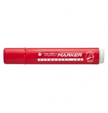 MARCATORE TRATTO MARKER ROSSO P.TONDA