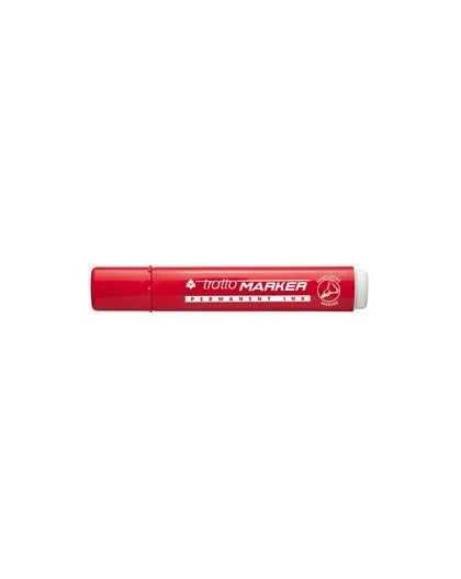 MARCATORE TRATTO MARKER ROSSO P.TONDA
