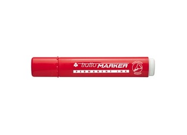 MARCATORE TRATTO MARKER ROSSO P.TONDA
