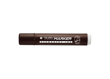 MARCATORE TRATTO MARKER MARRONE P.TONDA