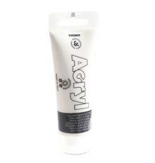 Colore Acryl fine tubo da 75ml bianco 100 Primo