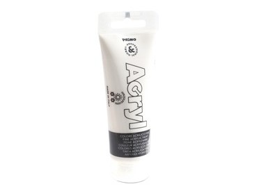Colore Acryl fine tubo da 75ml bianco 100 Primo