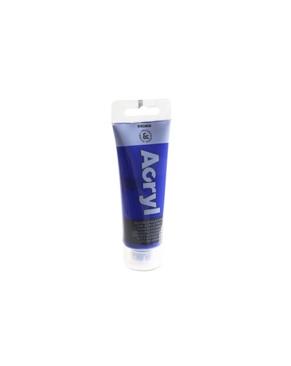 Colore Acryl fine tubo da 75ml blu oltremare 500 Primo