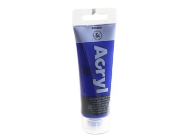 Colore Acryl fine tubo da 75ml blu oltremare 500 Primo