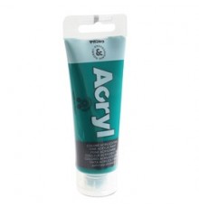 Colore Acryl fine tubo da 75ml verde smeraldo 641 Primo