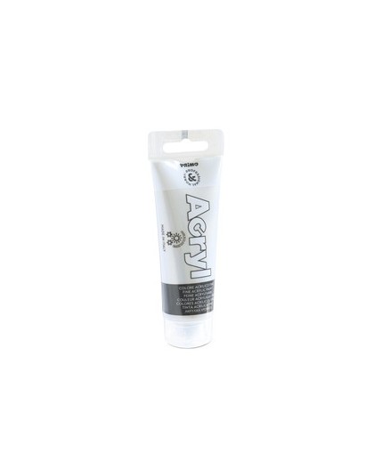 Colore Acryl fine tubo da 75ml argento 910 Primo