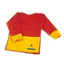 GREMBIULINO CON MANICHE IN TESSUTO PLASTICO