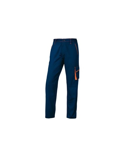 PANTALONE da LAVORO M6PAN blu/arancio Tg. XL PANOSTYLE®