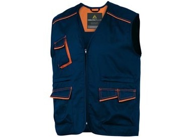GILET da LAVORO M6GIL blu/arancio Tg. L PANOSTYLE®