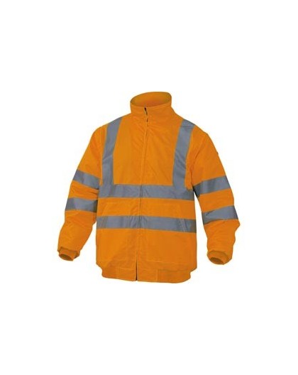 GIUBBOTTO ALTA VISIBILITA' RENO arancio fluo Tg. L