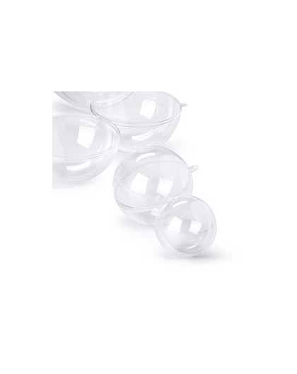 SFERA APRIBILE in POLISTIRENE TRASPARENTE ø160mm RI.PLAST