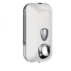 Dispenser sapone liquido 0,55lt bianco Soft Touch