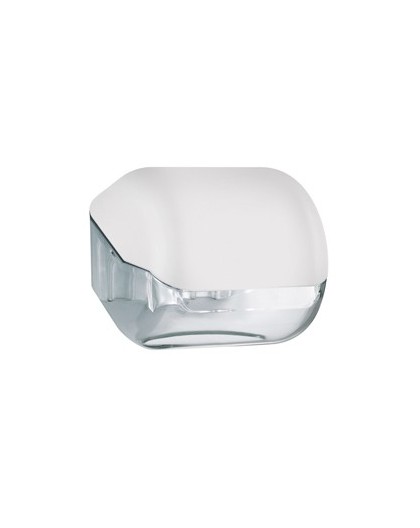 Dispenser carta igienica rt/interfogliata bianco Soft Touch