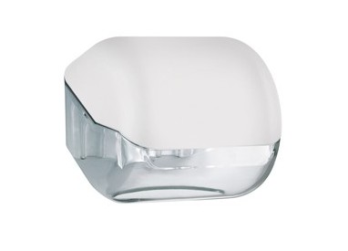Dispenser carta igienica rt/interfogliata bianco Soft Touch
