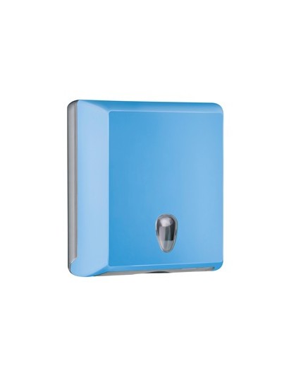 Dispenser asciugamani piegati C/Z azzurro Soft Touch