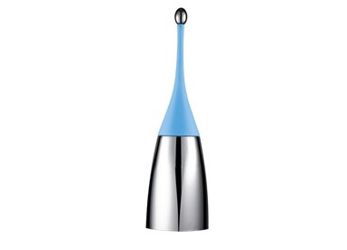 Portascopino da terra H48,5cm azzurro Soft Touch