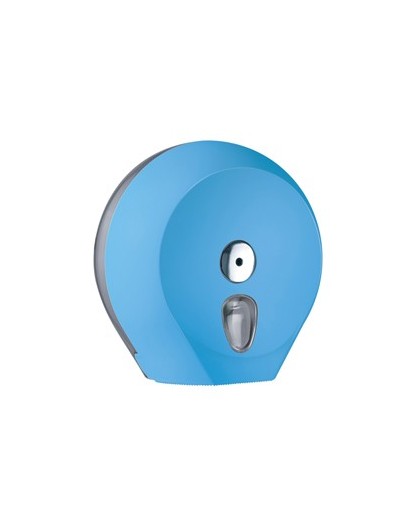 Dispenser carta igienica Midi Jumbo Ø23cm azzurro Soft Touch